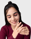 Grace Opal (Doodhiya) Ring in Gold - Shakti