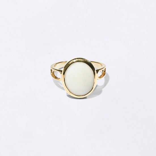 Best Opal Ring Online in 18K Gold from Myra Gems