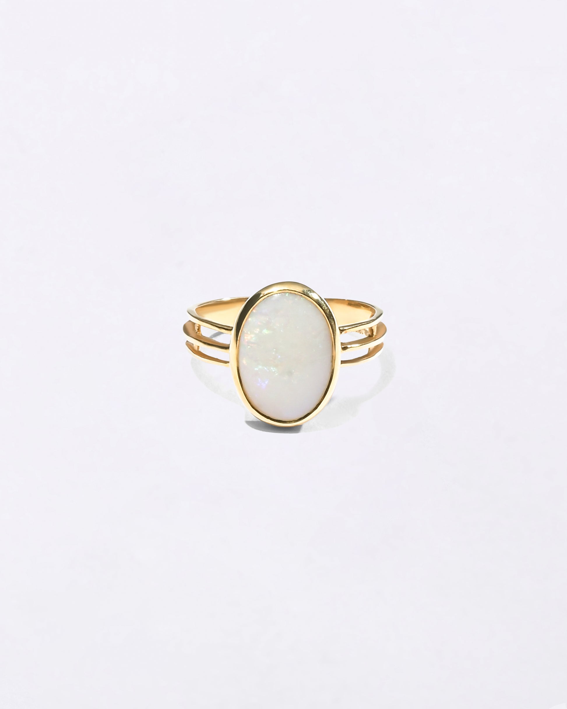 Designer Ring Online of Opal in 18K Gold from Myra Gems