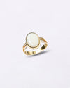 Designer Ring Online of Opal in 18K Gold from Myra Gems