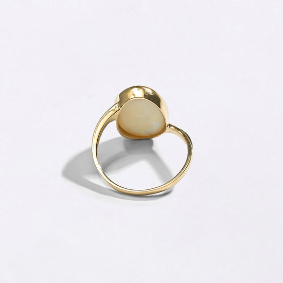 Natural Opal Doodhiya Ring in 18K Gold Buy from Myra Gems