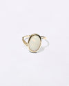 Natural Opal Doodhiya Ring in 18K Gold Buy from Myra Gems