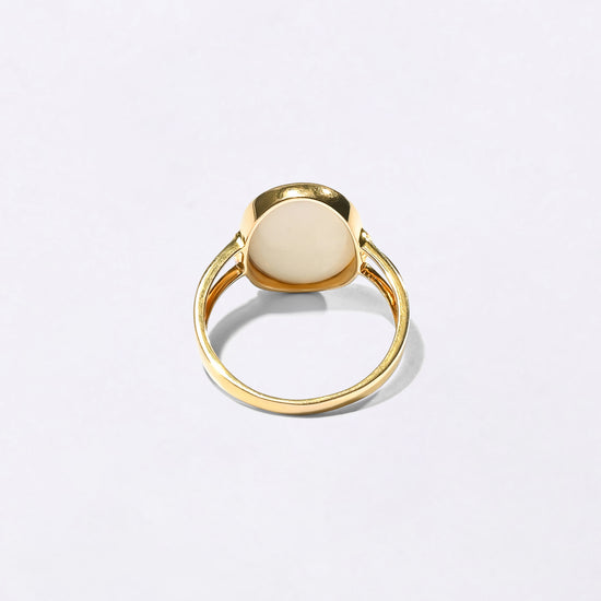 Magical Opal Doodhiya Ring in 18K Gold from Myra Gems
