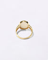 Magical Opal Doodhiya Ring in 18K Gold from Myra Gems