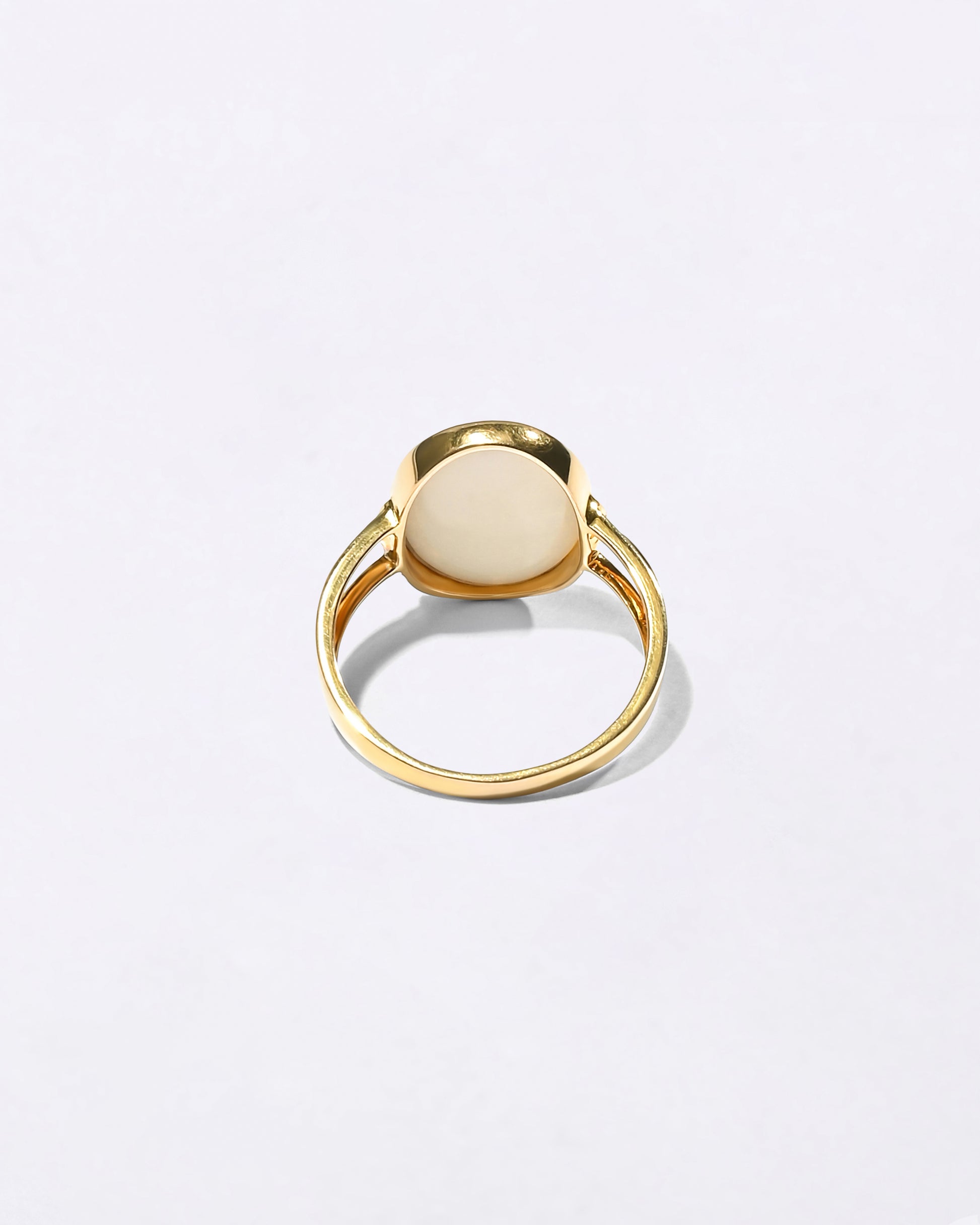 Magical Opal Doodhiya Ring in 18K Gold from Myra Gems