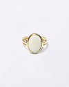 Magical Opal Doodhiya Ring in 18K Gold from Myra Gems