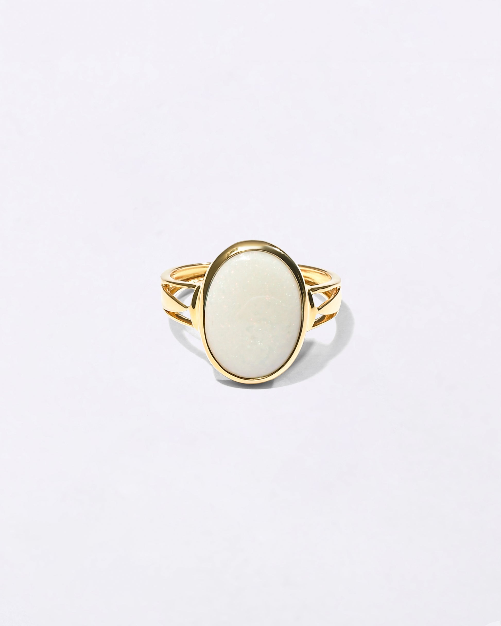 Magical Opal Doodhiya Ring in 18K Gold from Myra Gems