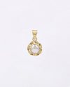 Original Pearl Moti Pendant in 18K Hallmark Gold from Myra Gems