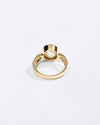 Keshi Pearl Ring in 18K Gold from Myra Gems