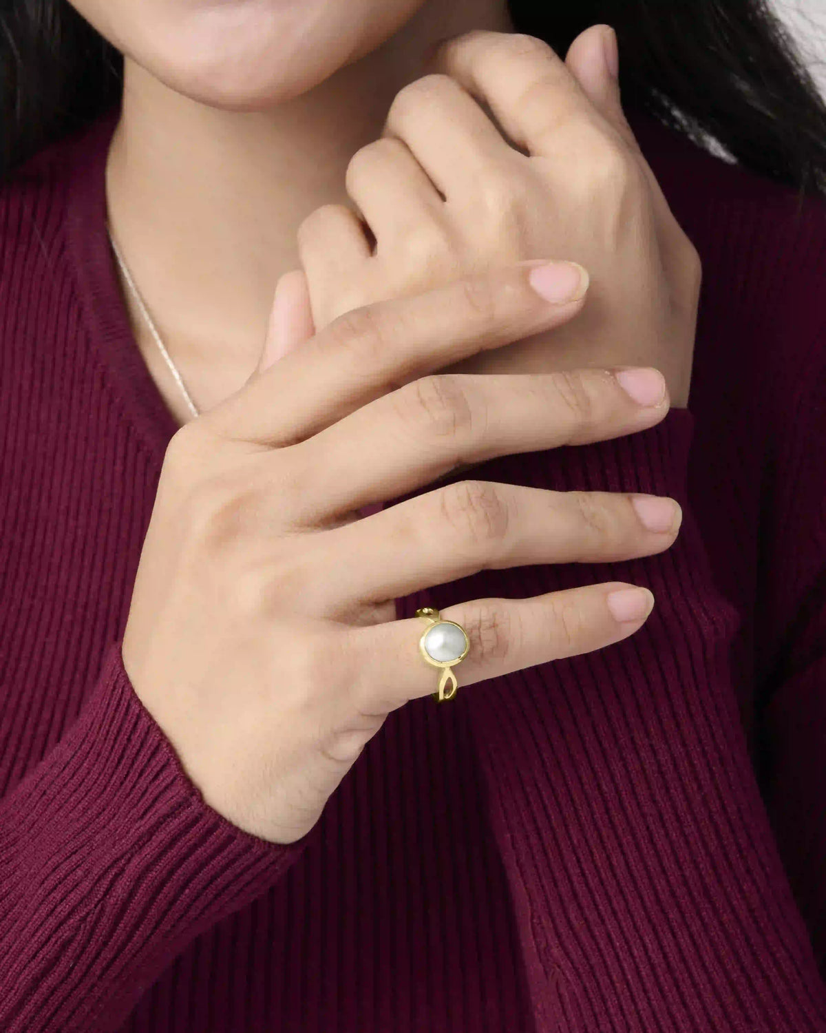 Pearl Gold Rings