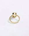 Uneven Pearl Ring In 18K Gold from Myra gems