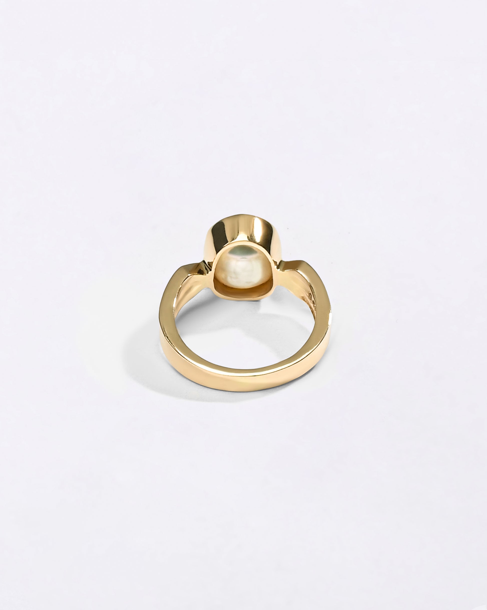 Keshi Pearl Ring in 18K Gold for Female from Myra Gems