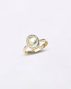 Uneven Pearl Ring In 18K Gold from Myra gems