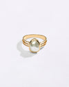 Keshi Pearl Ring in 18K Gold for Male from Myra Gems