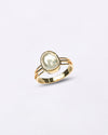 Keshi Pearl Ring in 18K Gold for Male from Myra Gems