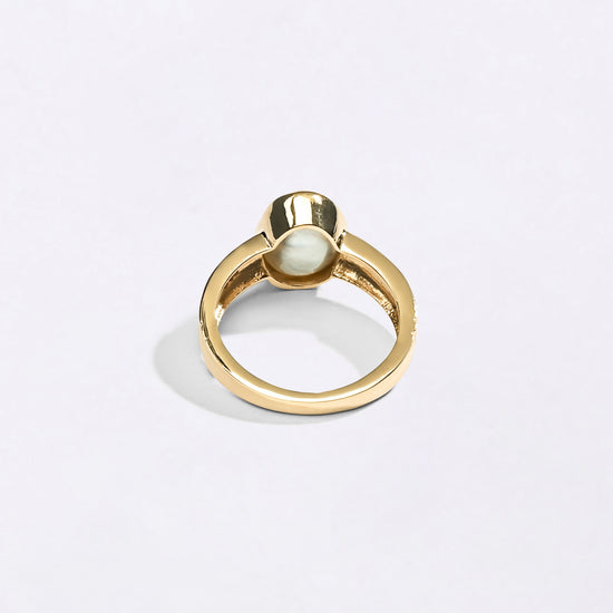 South Sea Pearl Ring in 18K Gold from Myra Gems