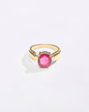 Rashi Wearing Ruby in Gold from Myra Gems