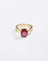 Female Ring in Ruby in 18K Gold Buy from Myra Gems