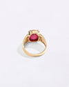 Red Color Ruby in 18K Gold Buy from Myra Gems