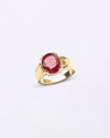 Red Color Ruby in 18K Gold Buy from Myra Gems