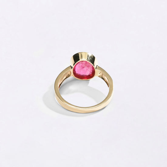 Unisex Designs for Rings in Ruby in 18K Gold Buy from Myra Gems