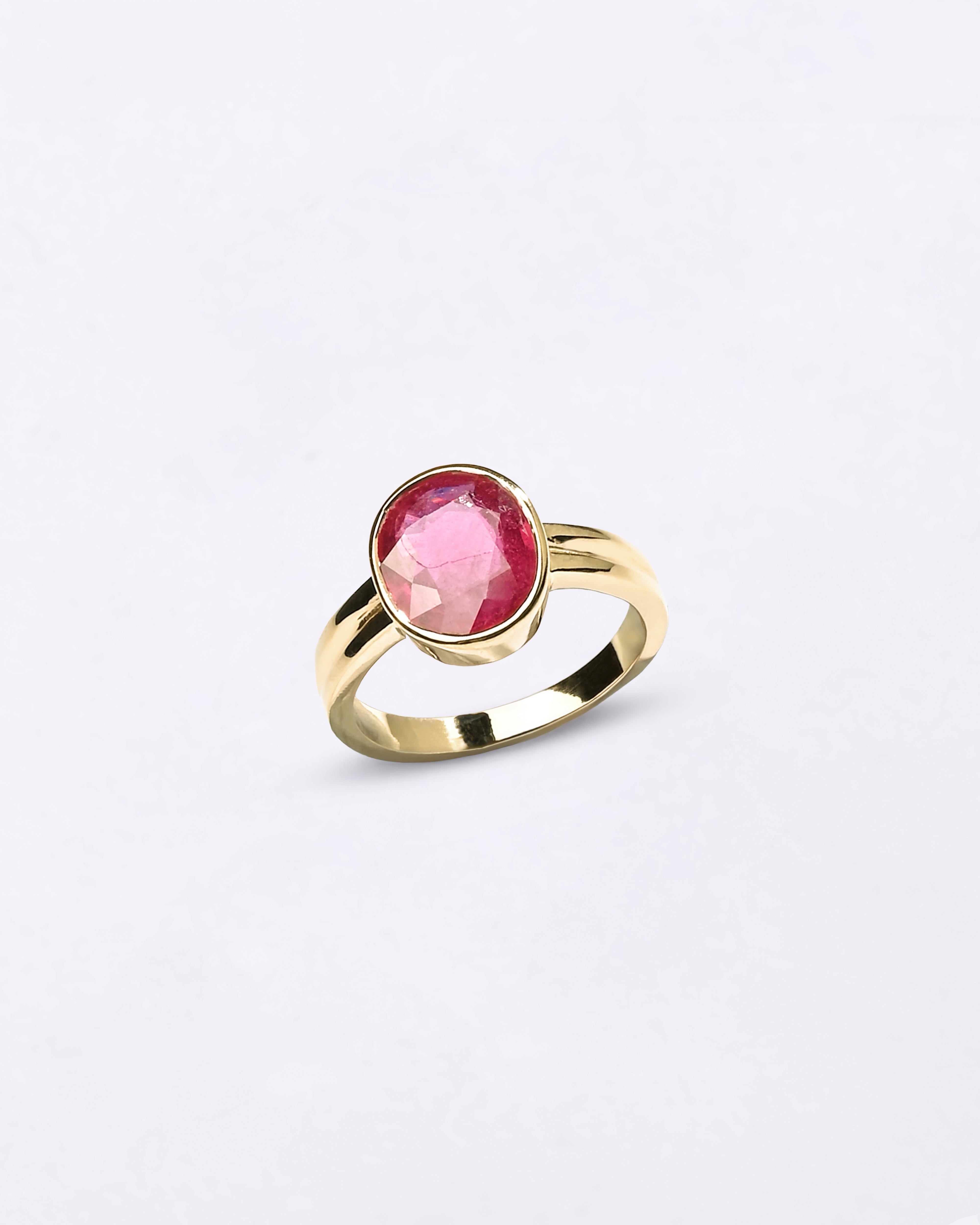 Prosperity Ruby (Manik) Ring in Gold - Shakti