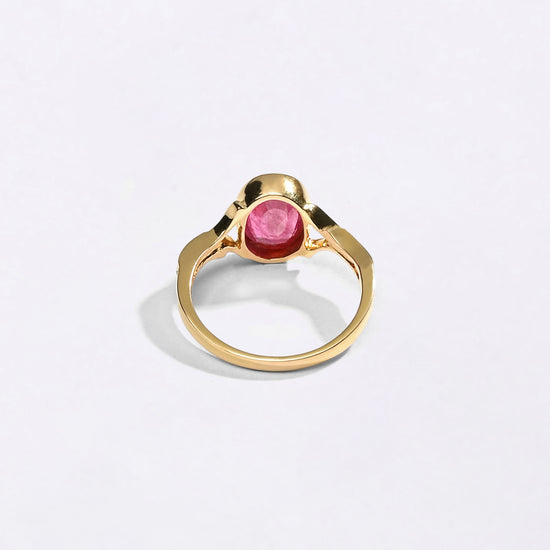King of Gemstone Ruby in Goldr from Myra Gems