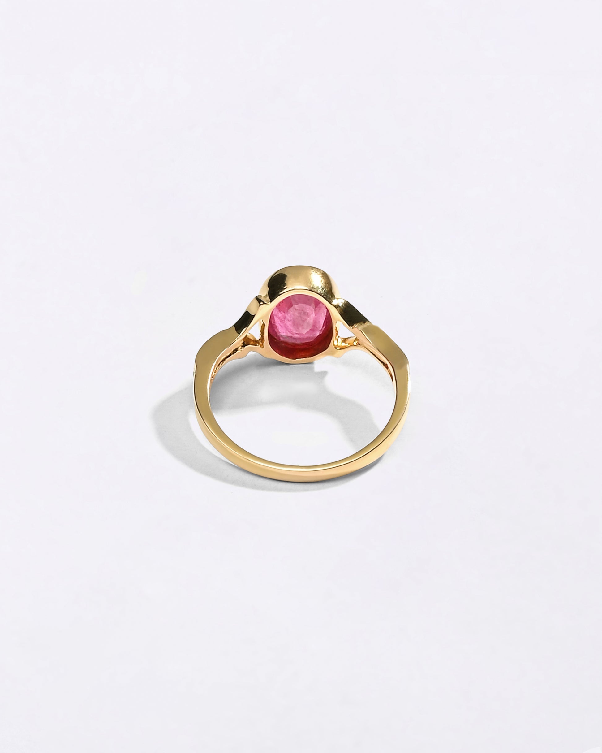 King of Gemstone Ruby in Goldr from Myra Gems