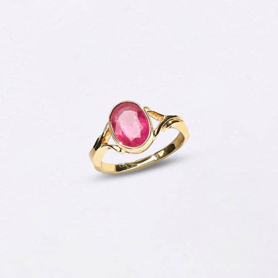 King of Gemstone Ruby in Goldr from Myra Gems