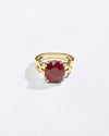 Gents Ring in Ruby in 18K Gold Buy from Myra Gems