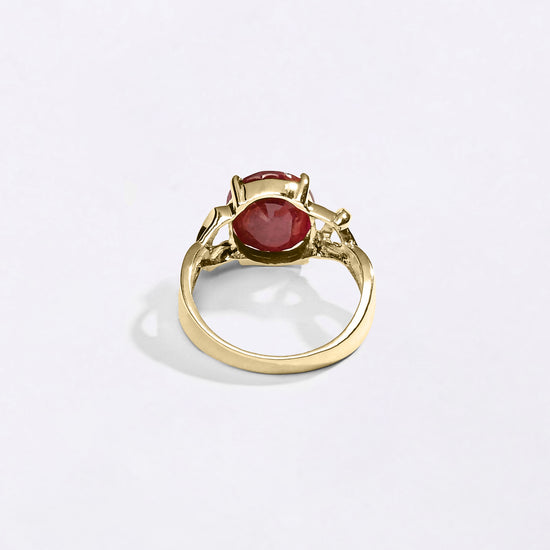 Stylish Ruby Ring Online in Male Designs from Myra Gems