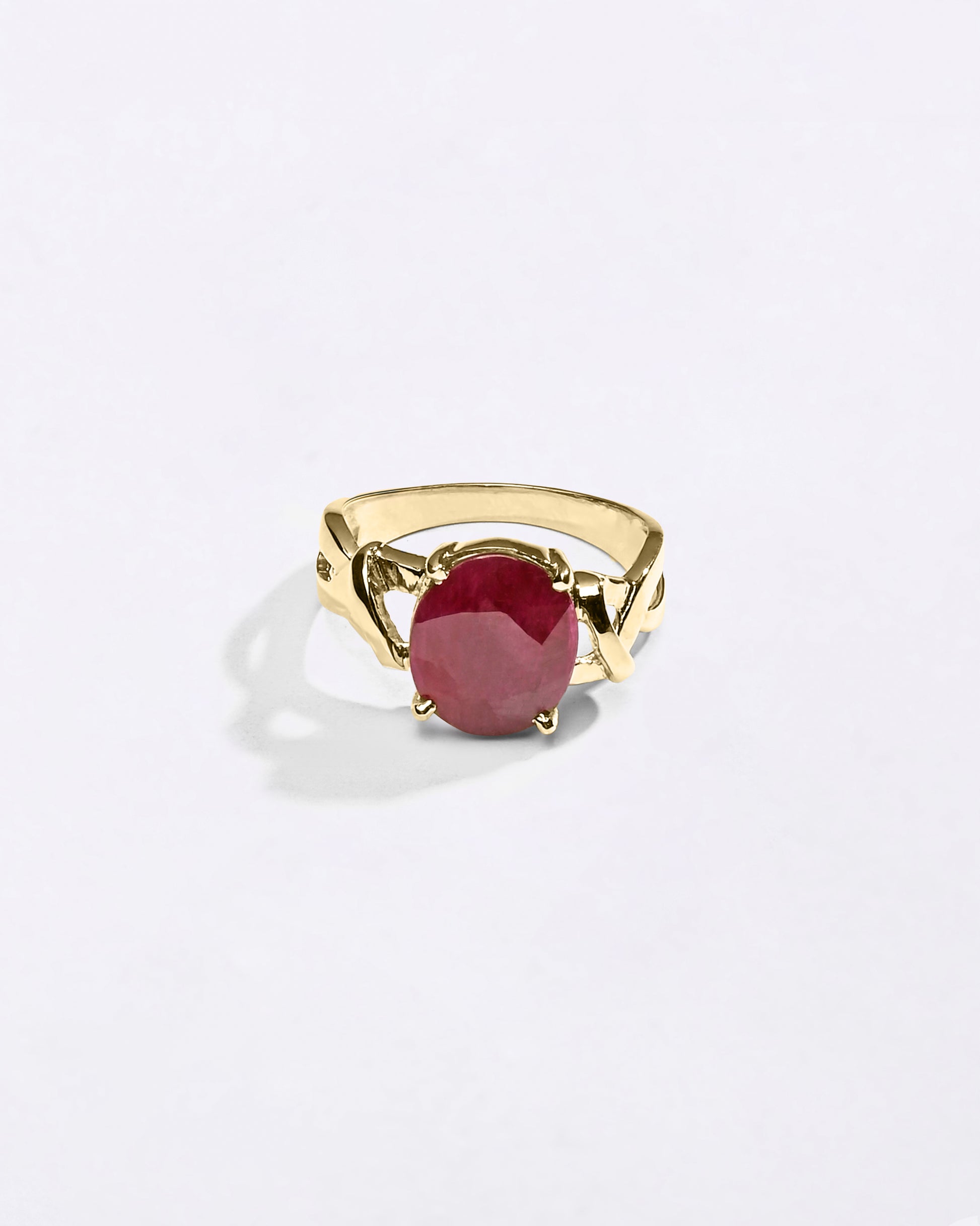 Stylish Ruby Ring Online in Male Designs from Myra Gems