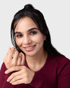 Pure Energy of Ruby Manik Ring in Hallmark Gold from Myra Gems