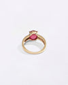 Astrology Ruby in Hallmark Gold from Myra Gems