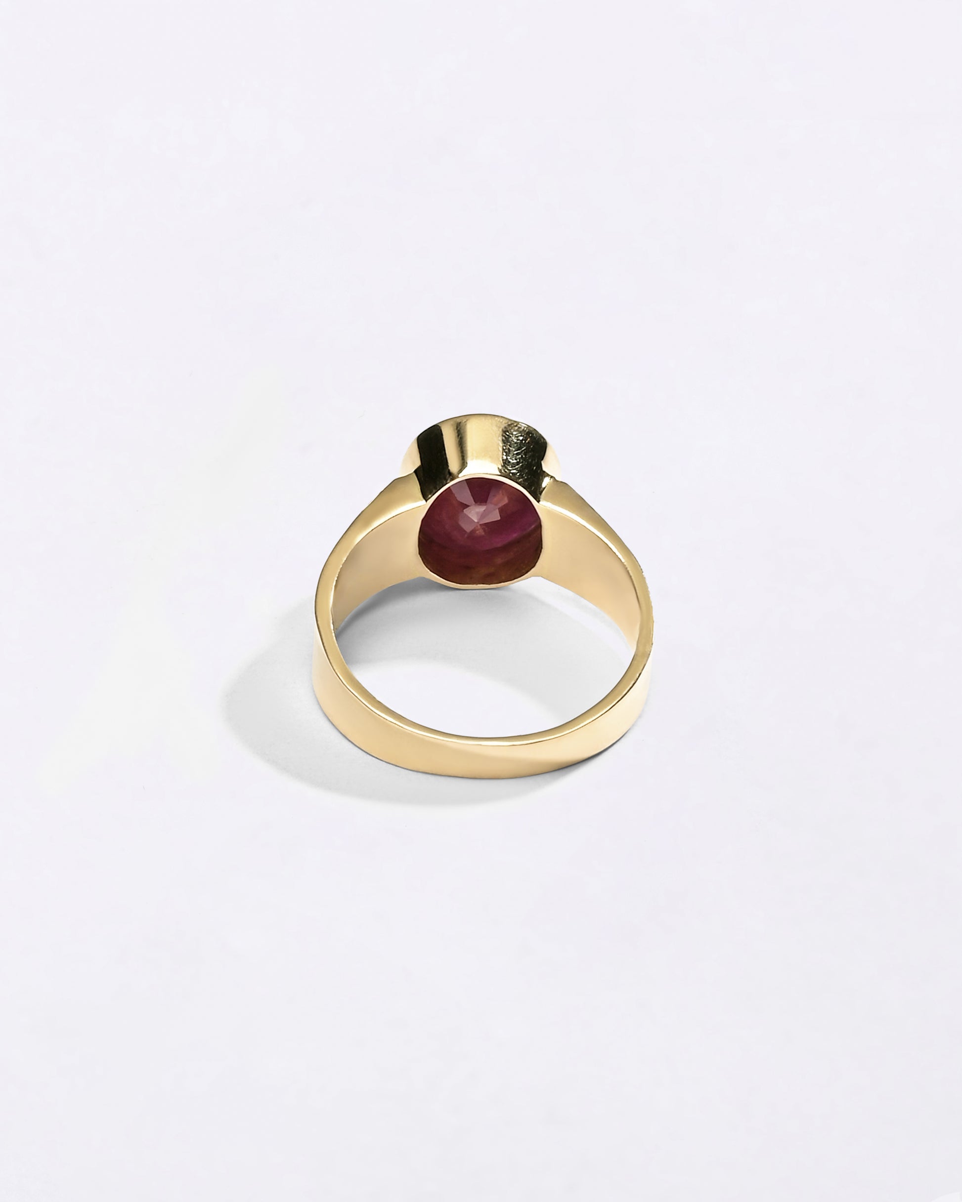 Vintage Ruby Ring In 750 Hallmark Gold Buy from Myra Gems