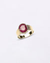 Vintage Ruby Ring In 750 Hallmark Gold Buy from Myra Gems