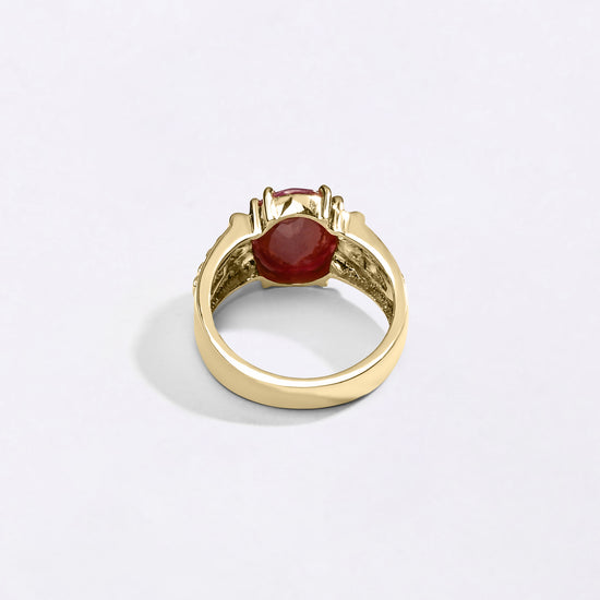 Myra statement of authenticity for gemstone jewelry on a light background