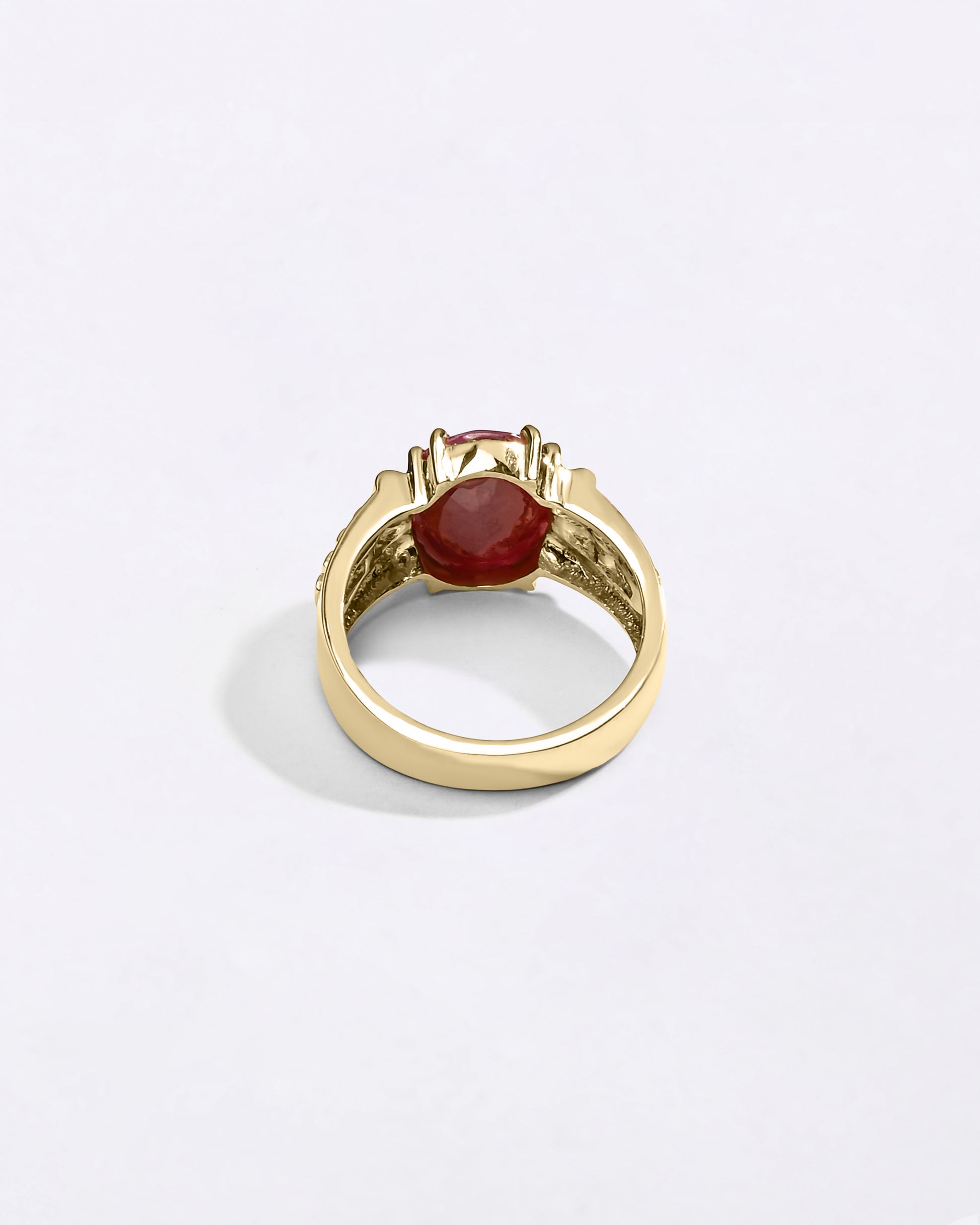 Myra statement of authenticity for gemstone jewelry on a light background