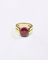Myra statement of authenticity for gemstone jewelry on a light background