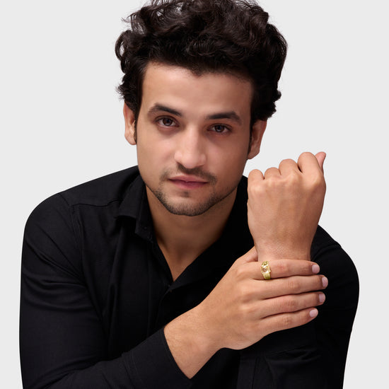Guru Gemstone Ring for Men Design from Myra Gems