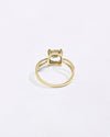 Pukhraj Gemstone 18K Gold Ring for Men from Myra Gems