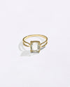 Pukhraj Gemstone 18K Gold Ring for Men from Myra Gems
