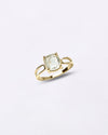 Pukhraj Gemstone 18K Gold Ring for Men from Myra Gems