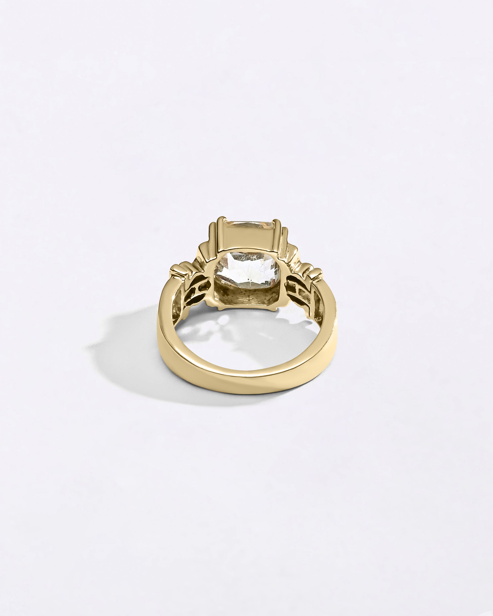 Natural Pukhraj Men Design in Gold Ring from Myra Gems