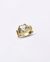 Natural Pukhraj Men Design in Gold Ring from Myra Gems