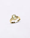Superior Designs of White Sapphire Ring in Gold from Myra Gems