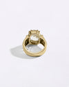 Astrology White Sapphire Gemstone Ring from Myra Gems
