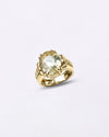 Astrology White Sapphire Gemstone Ring from Myra Gems