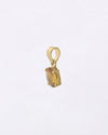 Plain Yellow Sapphire Pendant in 18K Gold from Myra Gems