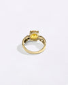Royal Pukhraj Gemstone Ring In Gold from Myra Gems